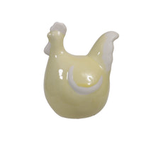 pc. 1 porcelain grid yellow 7x11 cm