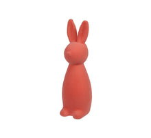 pc. 1 flock rabbit/standing soft orange 46 cm