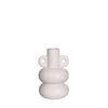 Chubby vase - candle holder Ø7.6 x h.12 off-white
