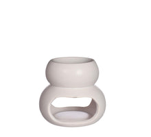 Chubby brander Ø10 x h.9cm gebroken wit