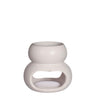 Chubby brander Ø10 x h.9cm gebroken wit