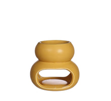 Chubby brander Ø10 x h.9cm mosterd