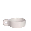Chubby candle holder l13.5xw9.5xh3.3 cm off-white