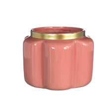 Pouff pot aardewerk Ø15,8 h.12 cm terra roze