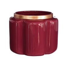 Pouff pot aardewerk Ø17,6 h.13,7 cm kers