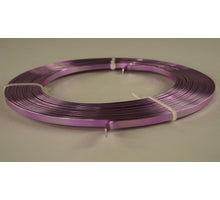 Aluminiumdraad plat lavender 10 meter
