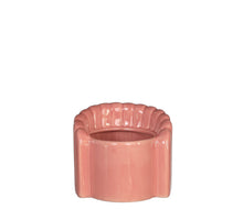 Pouff stoel aardewerk Ø8,4 h.9 l.9,5 cm terra roze