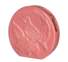 Vaas Bird aardewerk Ø6 h.20 l.20 cm terra roze