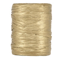 PAPIER RAFFIA 5-8MM 100MTR GOLD