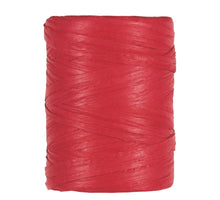 PAPIER RAFFIA 5-8MM 100MTR RED