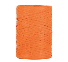 PAPIER RAFFIA 5-8MM 100MTR ORANGE