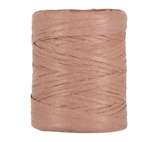 PAPIER RAFFIA 5-8MM 100MTR OLD PINK
