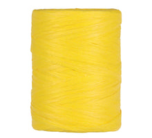 PAPIER RAFFIA 5-8MM 100MTR YELLOW