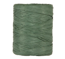 PAPIER RAFFIA 5-8MM 100MTR DARK GREEN