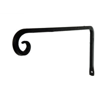 Wall hook cast iron 33x14x1.6cm Dark brown