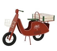 Motor ijzer rood L.111cm x W.46cm x H.75cm