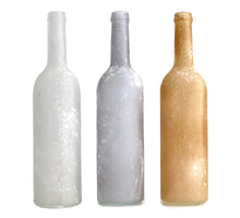 Bottle glass Ø7.5x31.5cm 1pc Mixed colours