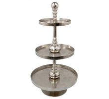 Etagere Aluminium, 3-laags ø53cm H96cm