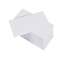 Prijskaart 110x65mm 100 stuks wit