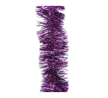 Kerstboom guirlande pvc violet dia7 L270 cm