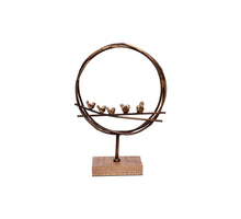 Table Deco Birds Tromvik 39x28x10cm Antique Gold