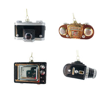 Hanger Xmas kunststof Camera 4 assortie 7x6x11cm