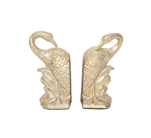 Set/2 Bookends Olgi 9x9x18cm Gold