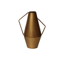 Vase Cadiz Metal 20x16x26cm Antique Gold