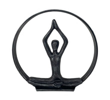 Table Deco Zen 23x6x22cm Black
