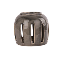 Lantern Ceramic Vils D16 H14cm Grey