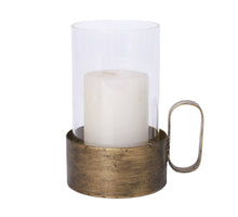 Candle Holder Calgary 14x11x22cm Antique Gold
