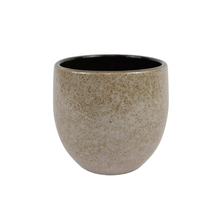 POT D16X14H GREY-BROWN