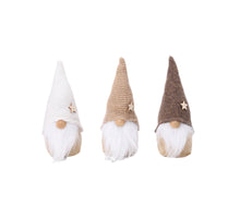 Santa 3 assorted D5 H16cm Multicolour