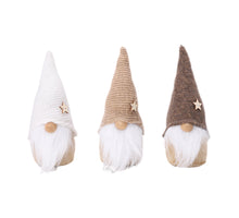 Santa 3 assorted D8 H22cm Multicolour