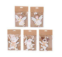 Hanger Xmas in Bag 5 assorted 11x1x16cm