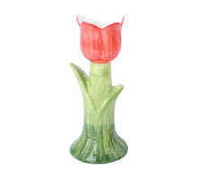 Vase Zona Sur D7 H17cm Green/Red