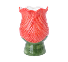 Vase Zona Sur D11 H17cm Green/Red