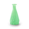 Bottle vase 'patty' glass matt mint h14.5 d7 cm