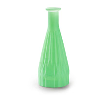 Flesvaas 'patty' glas mat mint h21 d8,5 cm