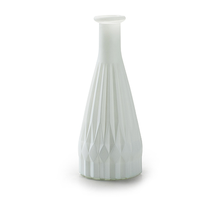Flesvaas 'patty' mat blauw h21 d8,5 cm