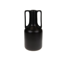 Vase ceramic Ø16x33.5cm Black