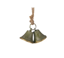 Hanger bells metal 5.5x5.5x4cm Bronze