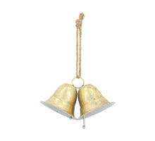 Hanger bells metal 23x12.5x14/32cm Gold