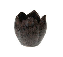 Pot ceramic Ø8.5x9cm Black/Grey