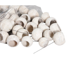 pb. 35 bell cup mini/wire 10cm white wash