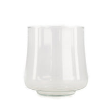 Vase glass Ø15.2x16cm Transparent