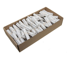 w/b 60 jute stick (3pcs) possy/wire 10cm white wash