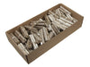 w/b 60 jute stick (3pcs) possy/wire 10cm champ. wash