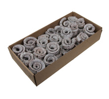 w/b. 55 palm ring single/wire 10cm white wash