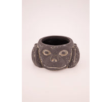 Planter cement 19x17x9cm Dark grey